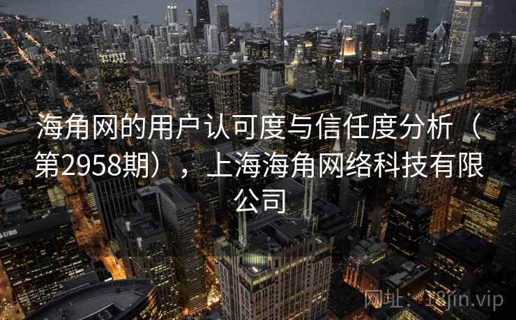 海角网的用户认可度与信任度分析（第2958期），上海海角网络科技有限公司