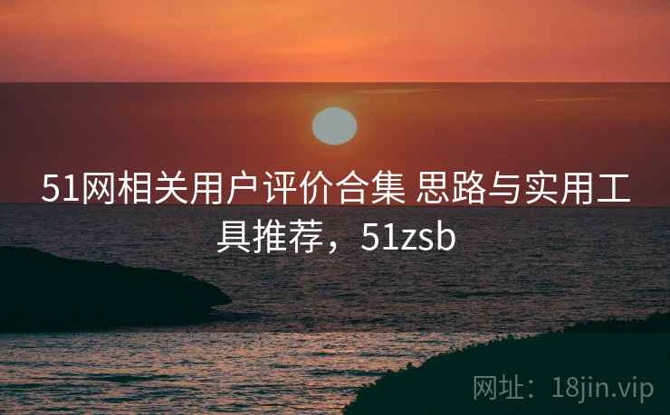 51网相关用户评价合集 思路与实用工具推荐，51zsb